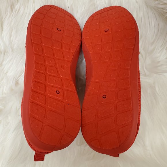 Citi Steps Women's Red Knit Lace Up Sneaker SZ 11 - Picture 9 of 10